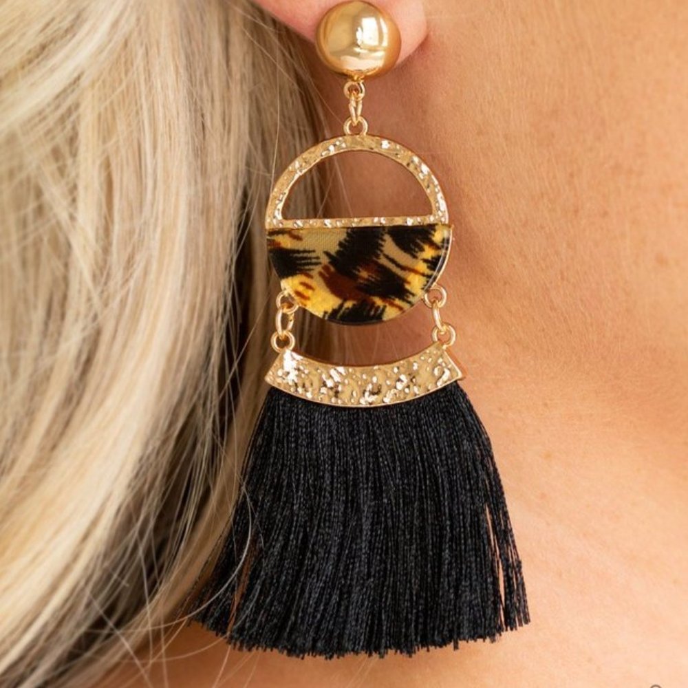 Tassel Trot Multi Post Earrings